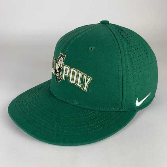 Cal Poly Mustangs NCAA Green Nike Strapback Adjustable Hat - Picture 1 of 4